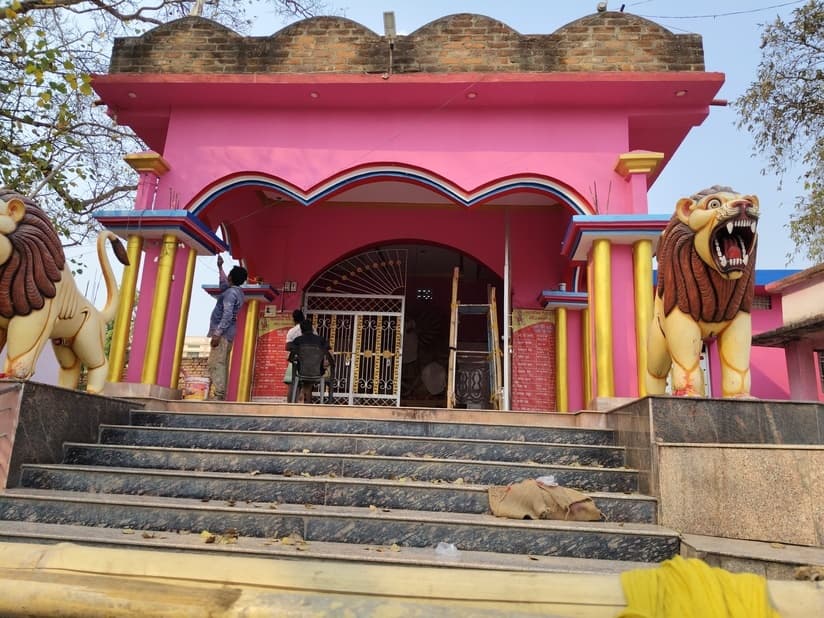 गुडमहेश्वर प्रांगण में 35 वर्षों से आयोजित हो रही है चैती दुर्गा पूजा