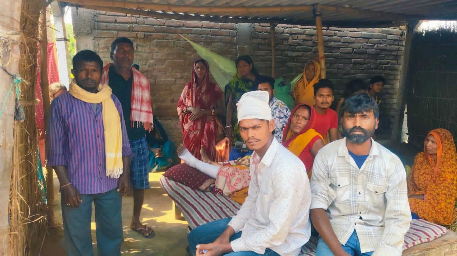 Crime news from Samastipur:शराब तस्करों ने टोली ने घर पर हमला बोल कर की मारपीट