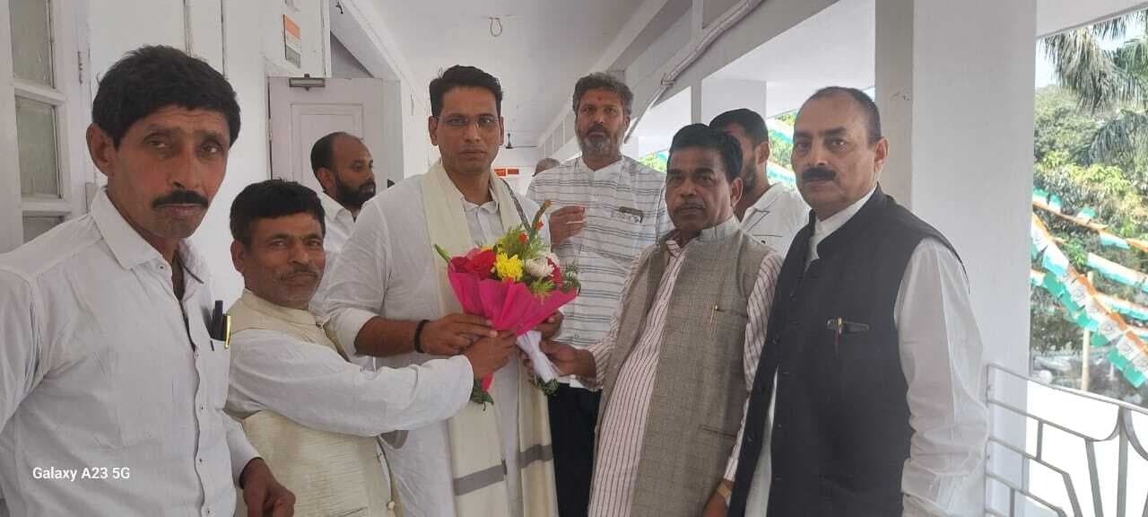 लखीसराय के कांग्रेस नेताओं ने प्रदेश अध्यक्ष को दी बधाई