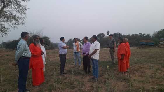 प्रांतीय सत्संग अधिवेशन के तैयारियों की एसडीओ ने ली जानकारी