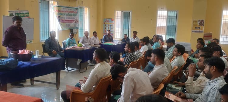 एमएमडीपी किट्स उपयोग करने को ले सीएचओ को मिला प्रशिक्षण