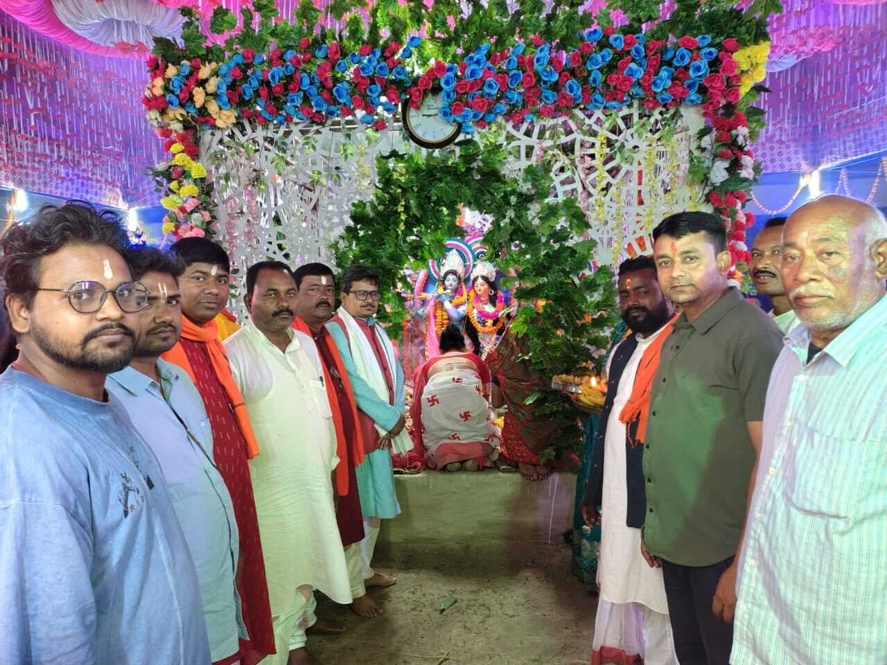 बलरामपुर में हरिनाम संकीर्तन का हो गया समापन