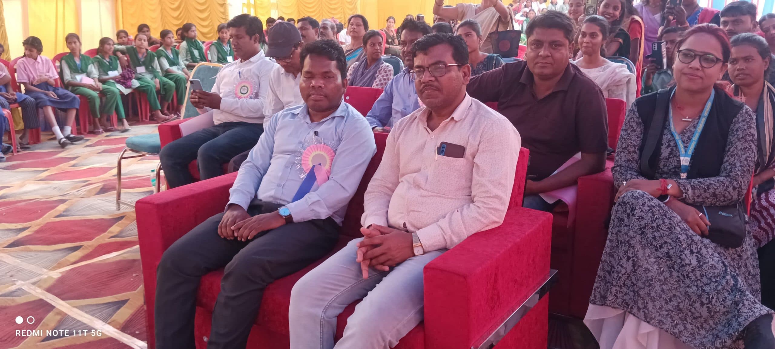 कस्तूरबा की बच्चियों ने दी कार्यक्रम की प्रस्तुति