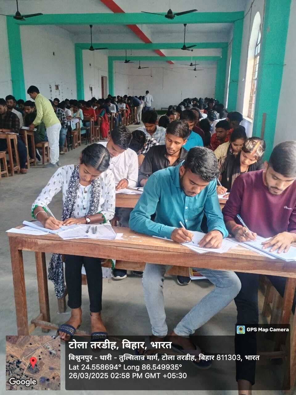 स्नातक समेस्टर-3 की परीक्षा में 717 परीक्षार्थी हुए शामिल