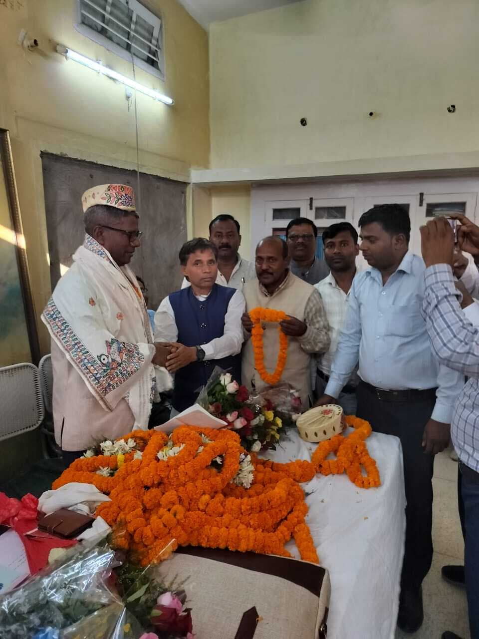 Madhubani News : एससी एसटी कर्मचारी संघ के प्रदेश अध्यक्ष बने एके आंबेडकर