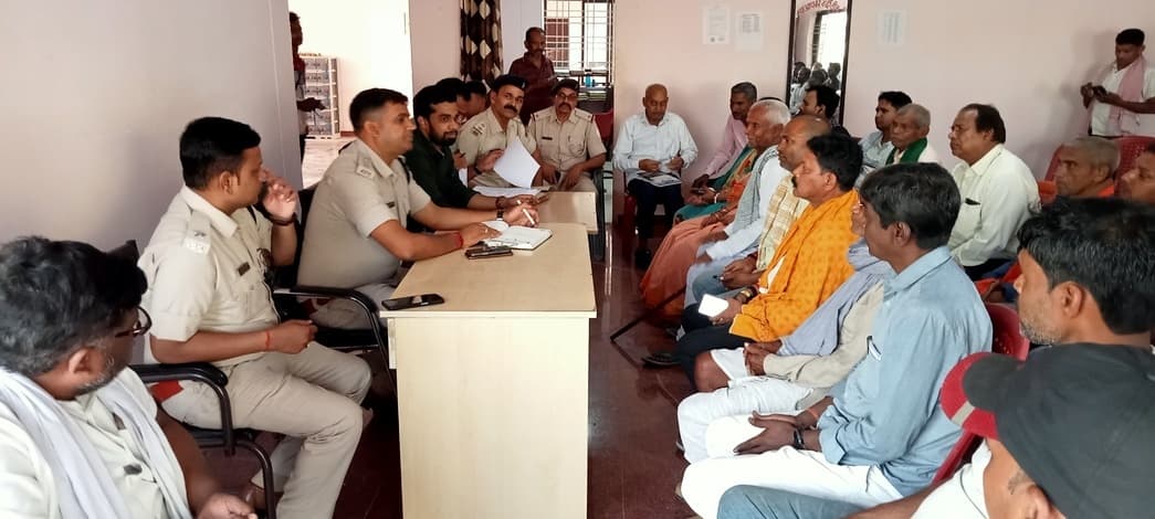 नमाज अदा करने को लेकर एसडीपीओ ने ली ईदगाह की जानकारी