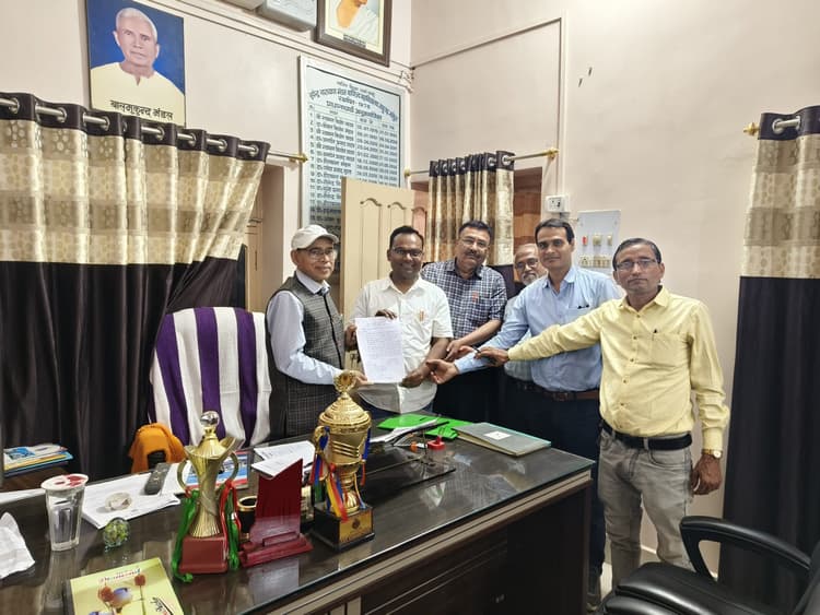 बीएनएमवी कॉलेज में  सहायक प्रोफेसर पद ब्रह्मानंद ने किया योगदान