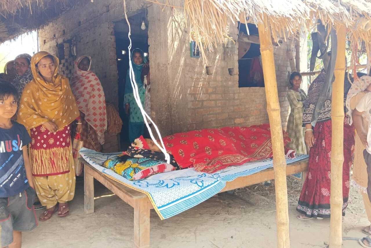 पत्नी की हत्या के आरोप पुलिस ने पति को भेजा जेल