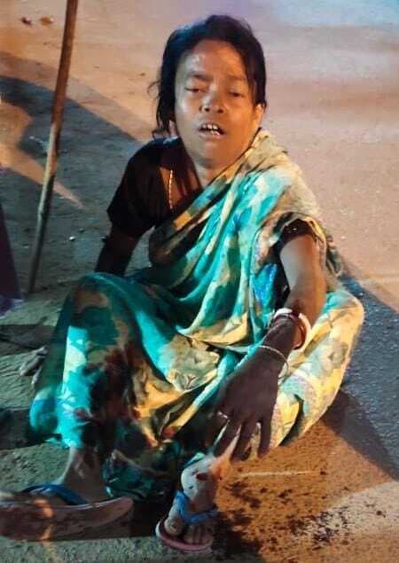 बासुकिनाथ में स्काॅर्पियो के धक्के से महिला घायल