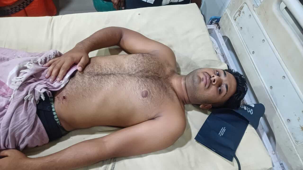 बाइक सवार अपराधियों ने युवक को मारी गोली, सदर अस्पताल में चल रहा इलाज