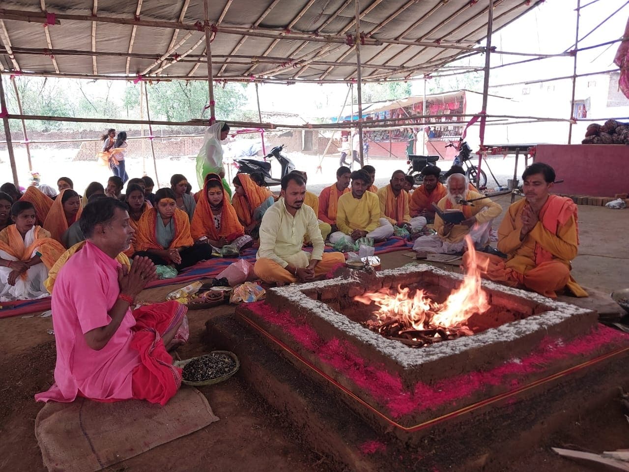 Bokaro News : अंगवाली में महायज्ञ की पूर्णाहुति, प्रतिमा विसर्जित