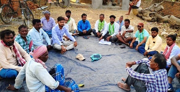 पीपरा पंचायत में झामुमो पंचायत कमेटी का हुआ विस्तार