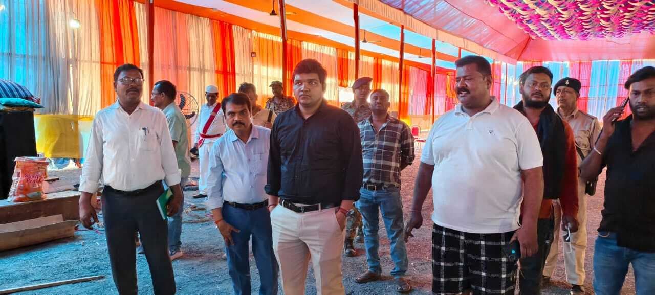 डीसी ने हिरणपुर में रामनवमी मेला स्थल का लिया जायजा