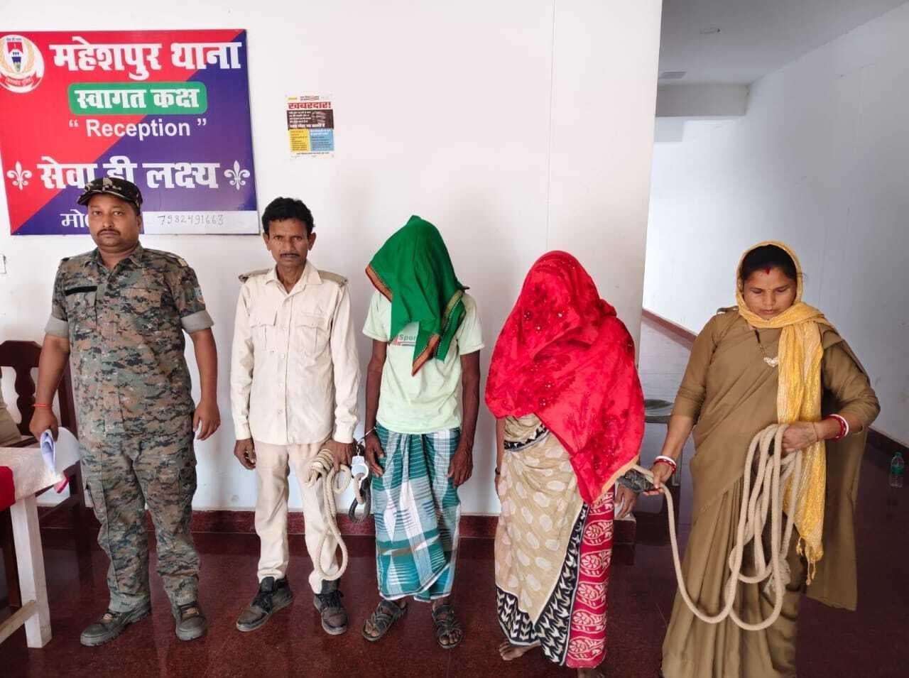 पुलिस ने हत्या मामले में दो आरोपियों को भेजा जेल