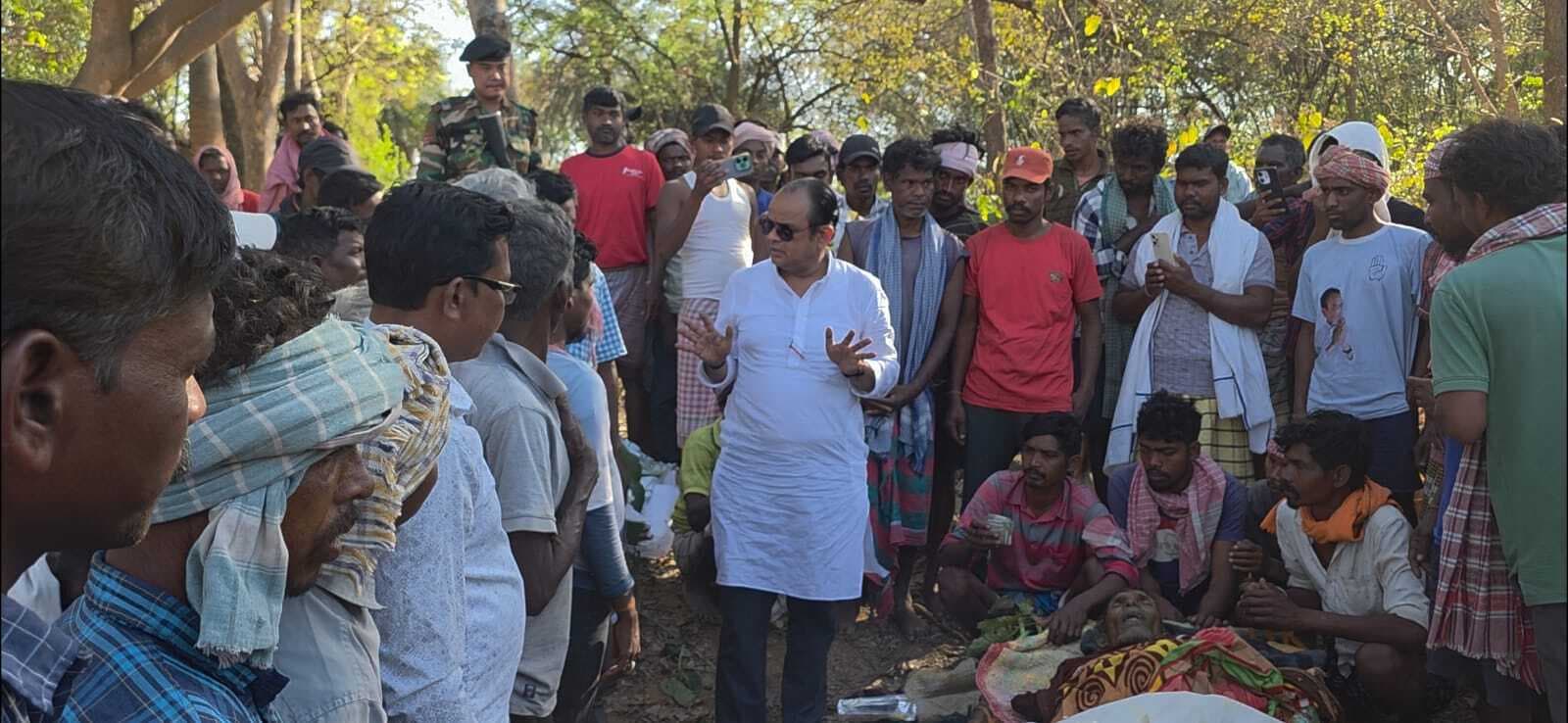 स्वास्थ्य मंत्री ने मृतक के परिवार को दी आर्थिक सहायता