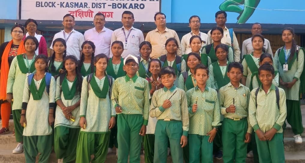 Bokaro News : पीएमश्री एसएस प्लस टू उवि में अंतर सदन गायन प्रतियोगिता आयोजित