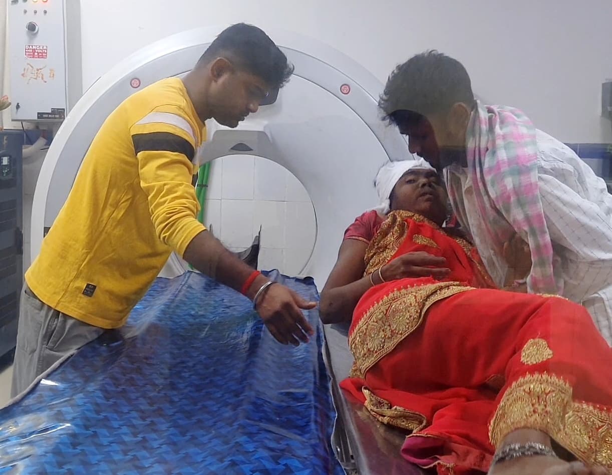 Aurangabad News : दो बाइकों की टक्कर में तीन घायल