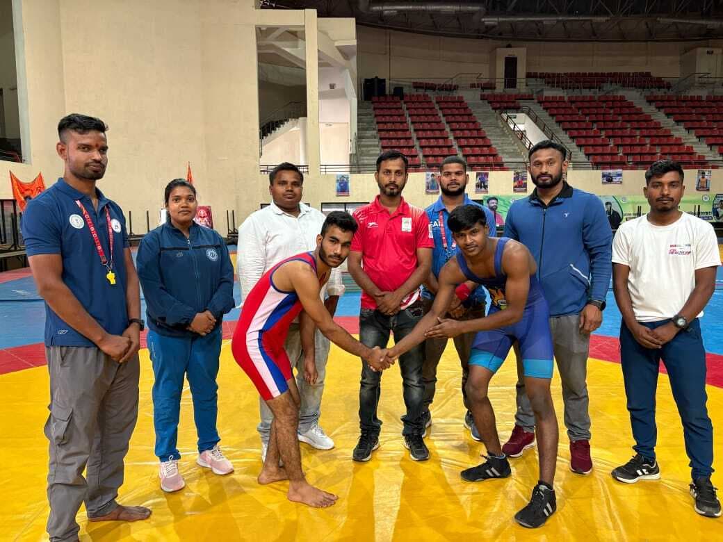 Wrestling : चयन ट्रायल में 94 प्रतिभागी हुए शामिल