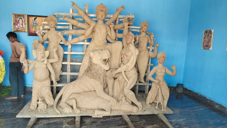 गणेशपुर में भक्ति व चैती दुर्गा पूजा शुरू