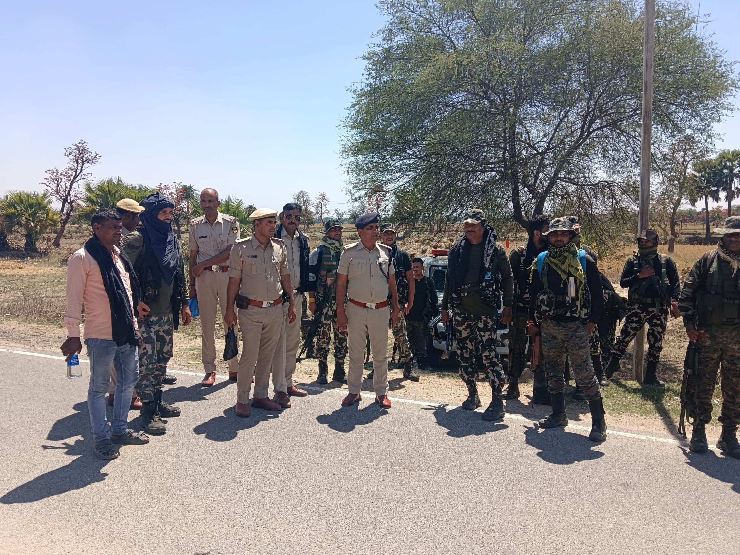 इमामगंज क्षेत्र में नक्सलियों की चहलकदमी से पुलिस अलर्ट