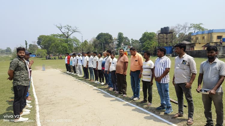 चैम्पियन्स ट्रॉफी क्रिकेट टूर्नामेंट के उदघाटन मैच में मन्नत इलेवन क्रिकेट विजयी