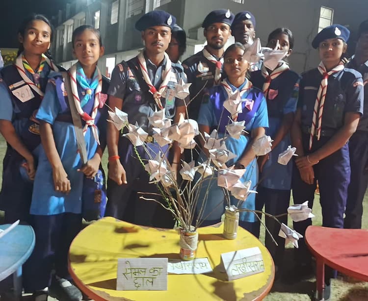 राज्य स्तरीय जलवायु कैंप में लखीसराय ने लहराया परचम