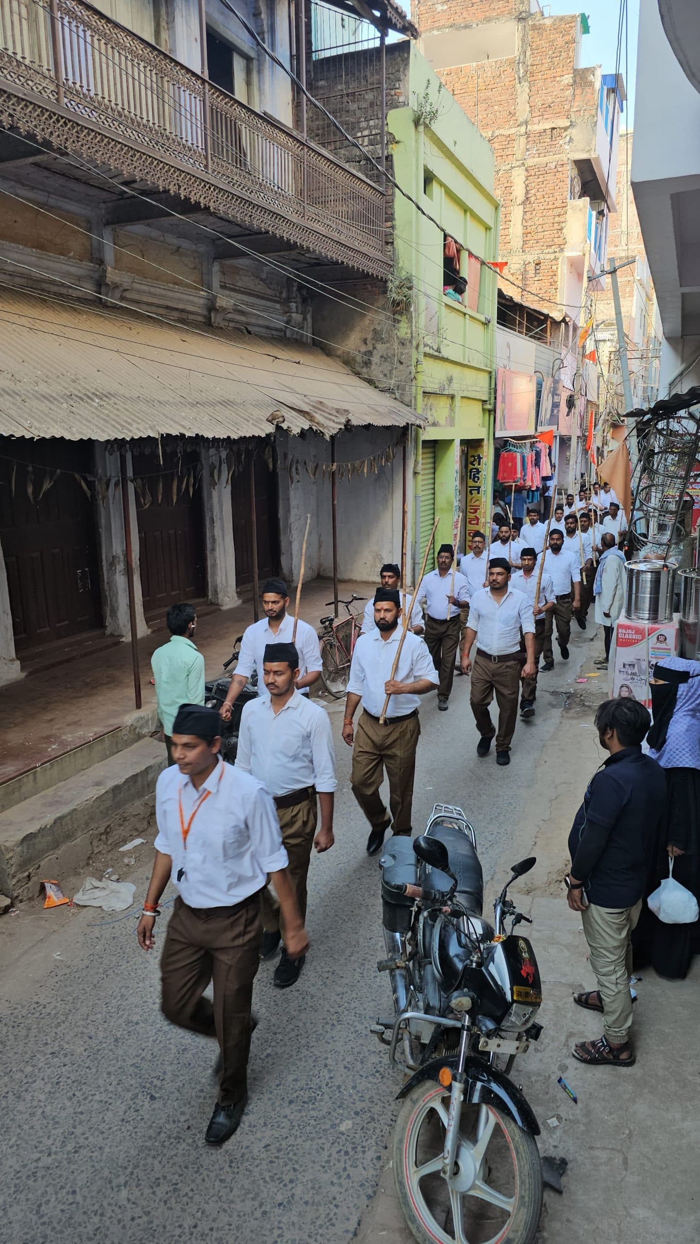 राष्ट्रीय स्वयंसेवक संघ ने मनाया हिन्दू नववर्ष