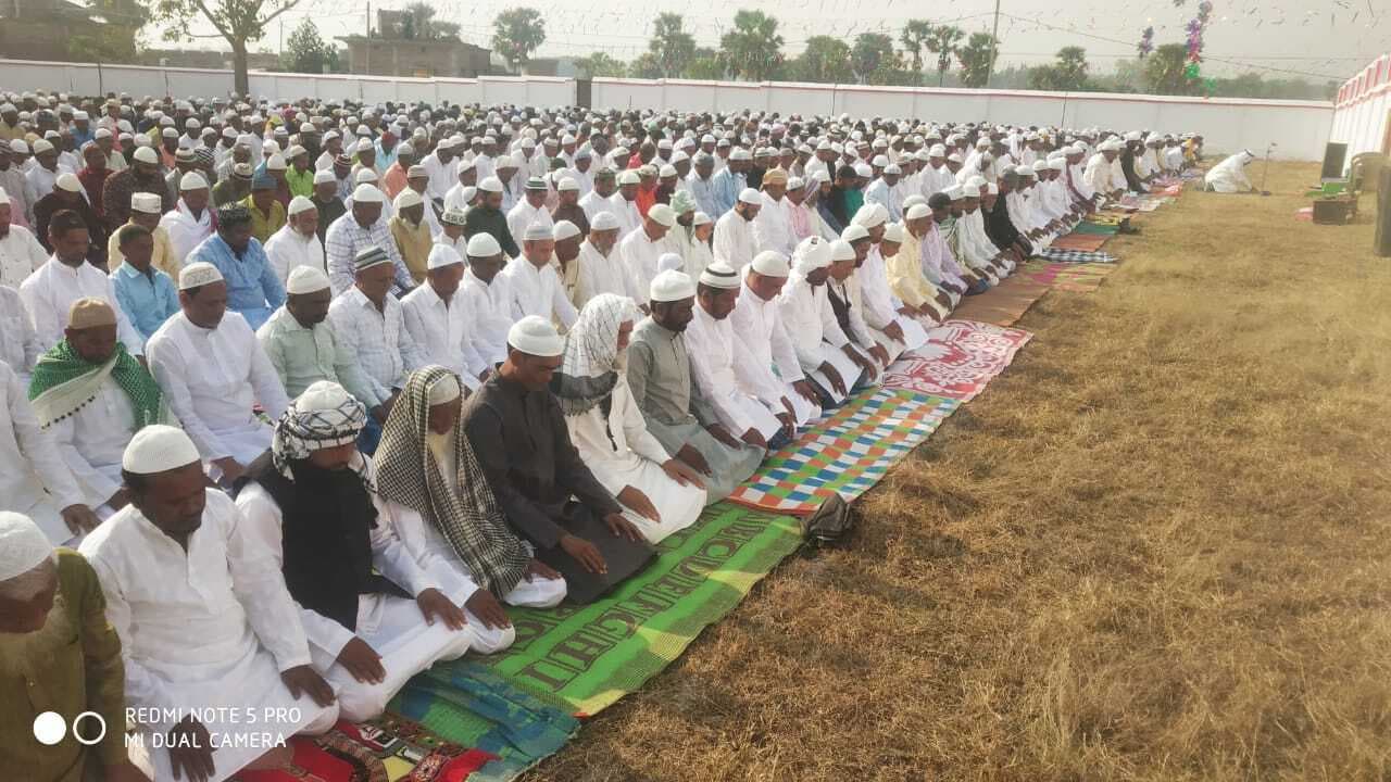 पाकुड़िया में अमन-चैन के लिए मांगी गयी दुआएं