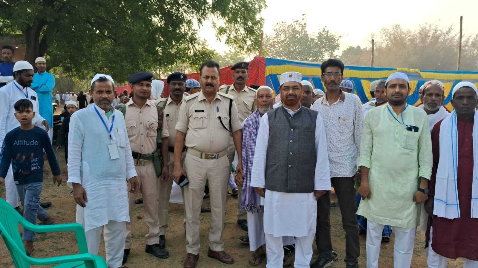 चेंगाईडीह में हजारों लोगों ने अदा की ईद की नमाज