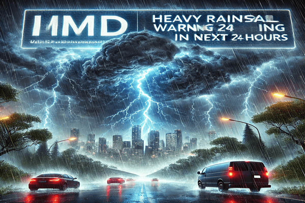 heavy rain warning 
