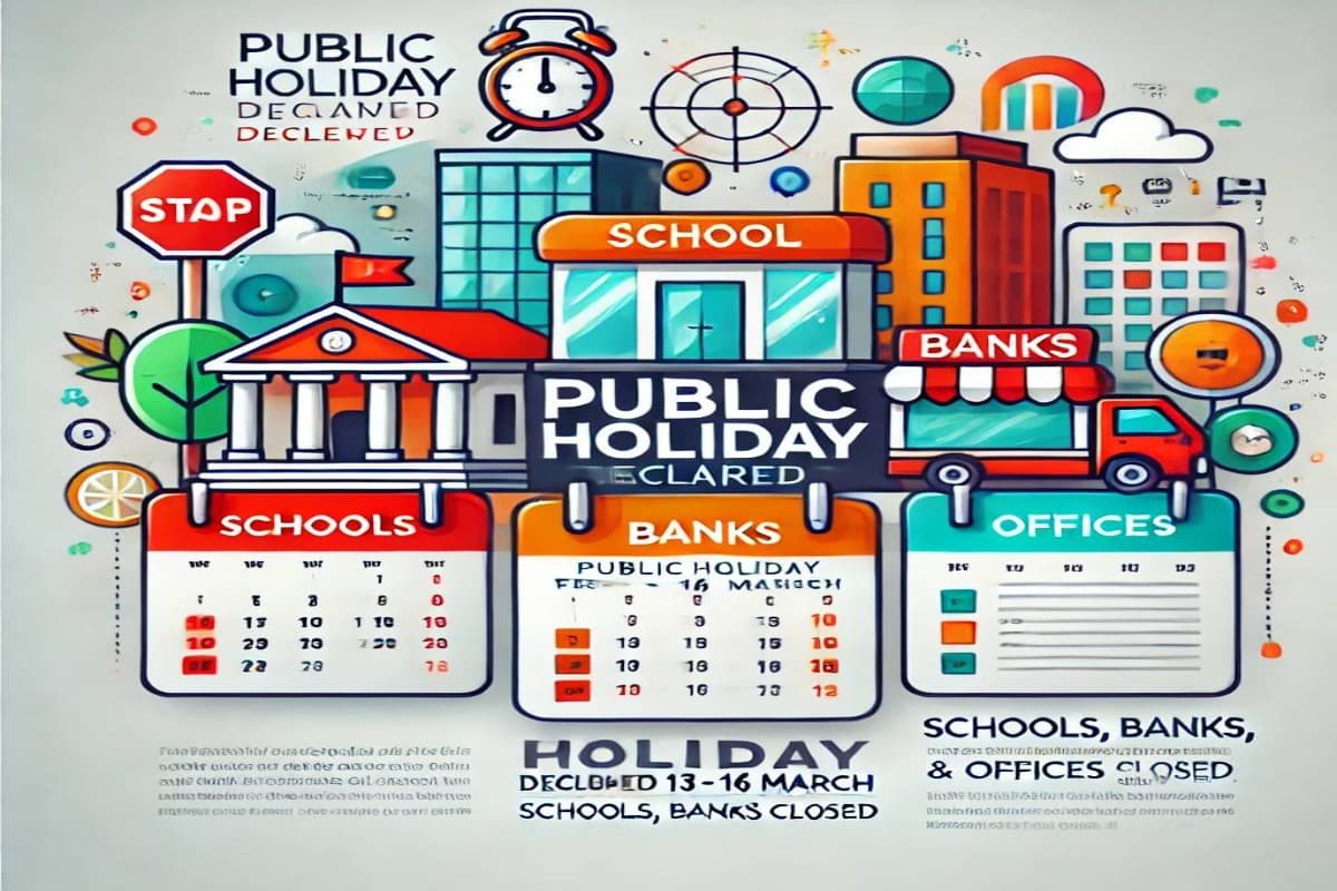Public Holiday: कल से 4 दिन की छुट्टी! स्कूल, बैंक और ऑफिस बंद