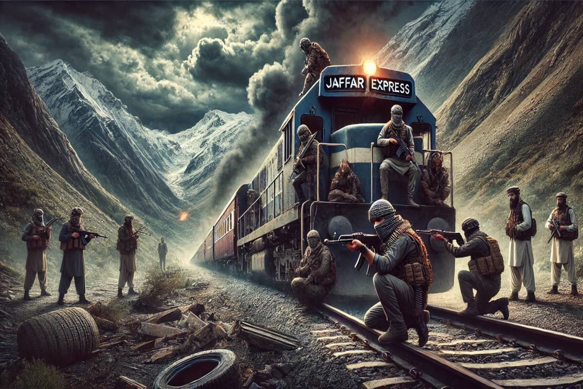 हाईजैक जाफर एक्सप्रेस में BLA के फिदायीन तैनात, पाक सेना और विद्रोहियों के बीच भारी संघर्ष जारी