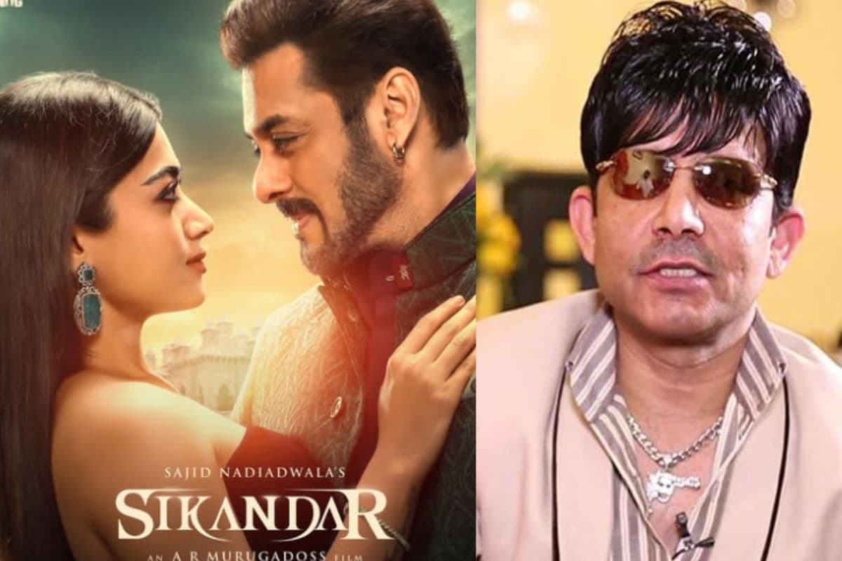 Sikandar: केआरके ने 'सिकंदर' में सलमान खान-रश्मिका मंदाना के रोमांस का उड़ाया मजाक, कहा- दादा-पोती का…