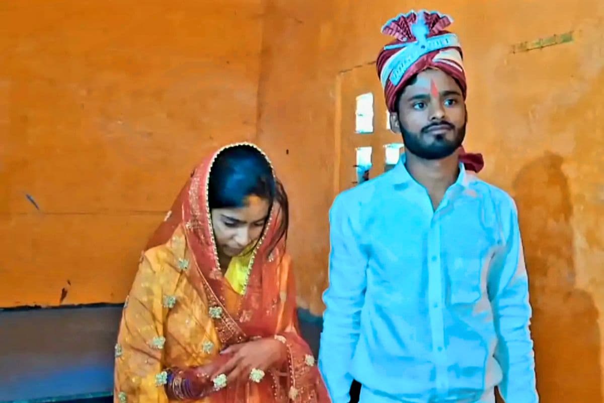 प्रेम की मिसाल बनी बिहार की ये शादी, समाज का मिला साथ तो राधा-कृष्ण मंदिर में लिए सात फेरे
