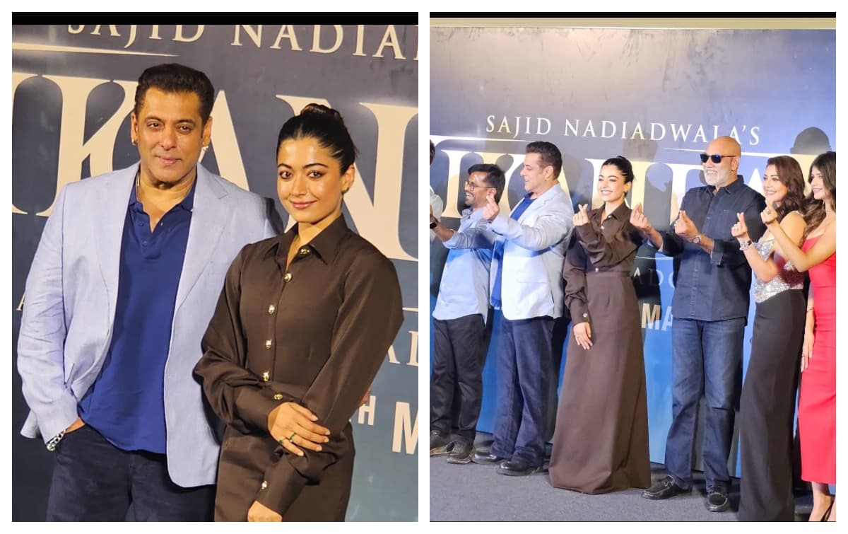 Sikander Trailer Launch:सलमान खान ने ट्रोलर्स को दिया जवाब कहा रश्मिका की बेटी के साथ भी करूंगा काम