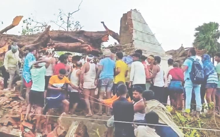 बिहार में मौसम का कहर, आंधी पानी और बज्रपात से 80 लोगों की मौत, आज इन जिलों में घर से नहीं निकलने की अपील