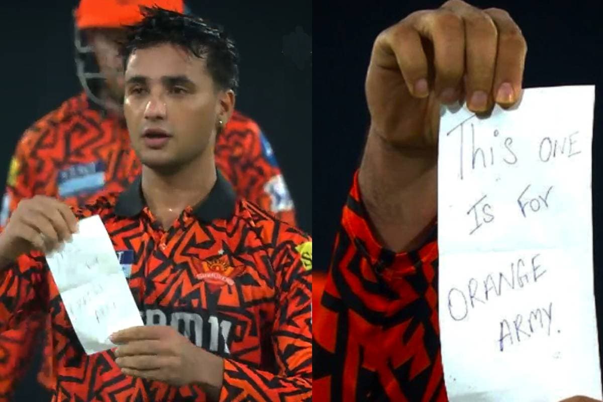 40 गेंद पर 100 जड़ने के बाद अभिषेक शर्मा ने जेब से निकाली चिट, PBKS के कप्तान श्रेयस ने उसे पढ़ा