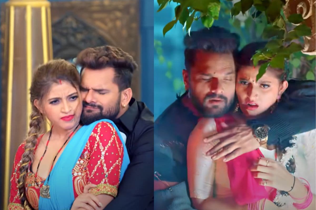 Bhojpuri Song: खेसारी लाल यादव के रोमांस से परेशान कोमल सिंह, बोलीं- मूड नइखे…