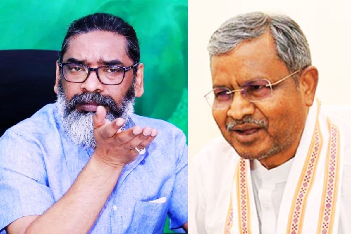 हेमंत सोरेन पर बाबूलाल मरांडी ने साधा निशाना, भुईंहारी जमीन में हेराफेरी पर कही बड़ी बात