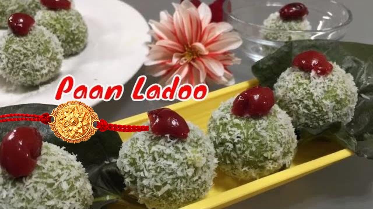 Chaitra Navratri Sixth Day Recipe : मां कात्यायनी को भोग लगाएं टेस्टी पान कोकोनट लड्डू का