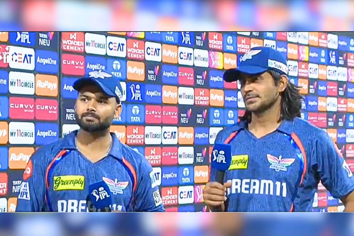 Digvesh Rathi and Rishabh Pant.