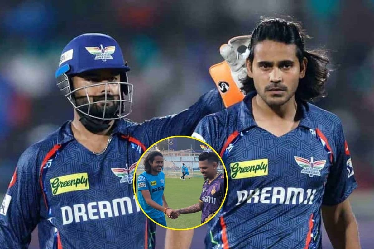 हां जी यही हैं..., ऋषभ पंत ने पूरी की दिग्वेश राठी की मुराद, अपने आइडल से मिलकर झूम उठा स्पिनर, Video