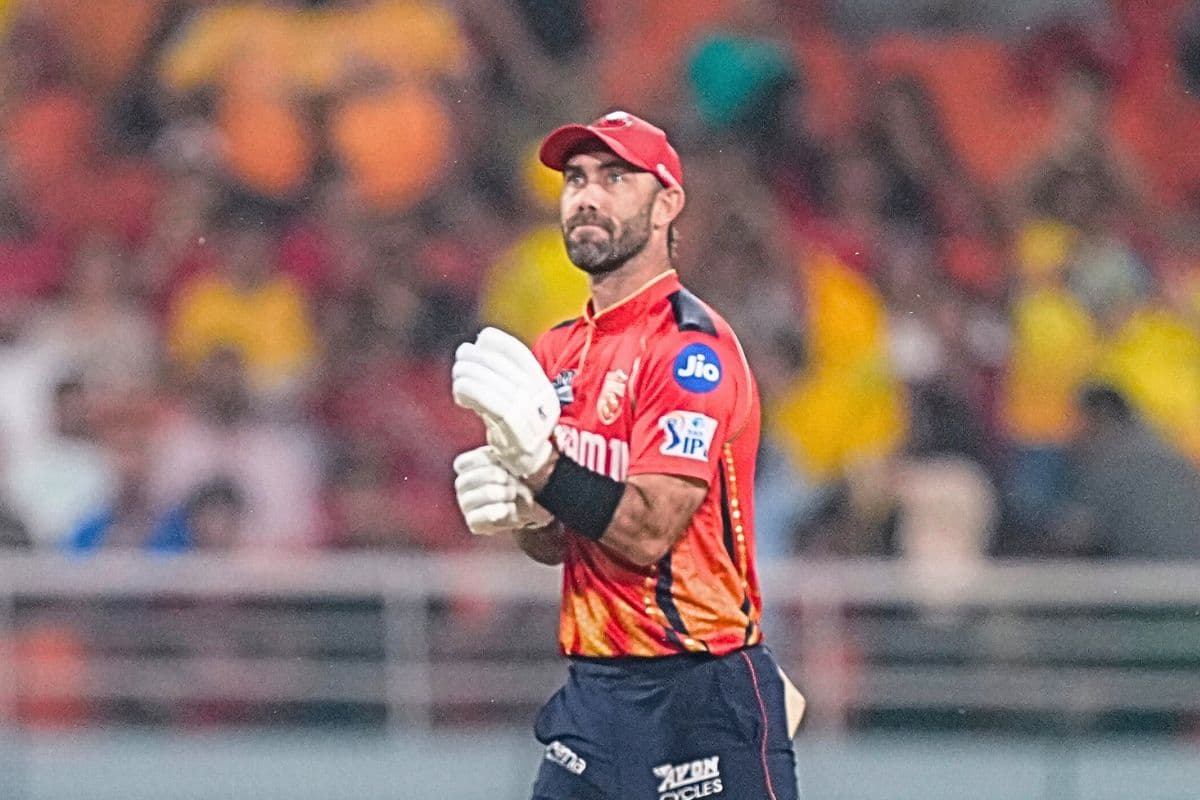 अब मैक्सवेल पर लगा लाखों का जुर्माना, CSK vs PBKS मैच में इस गलती की मिली सजा