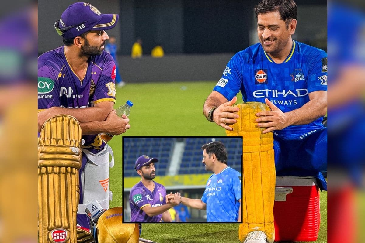 Ajinkya Rahane and MS Dhoni
