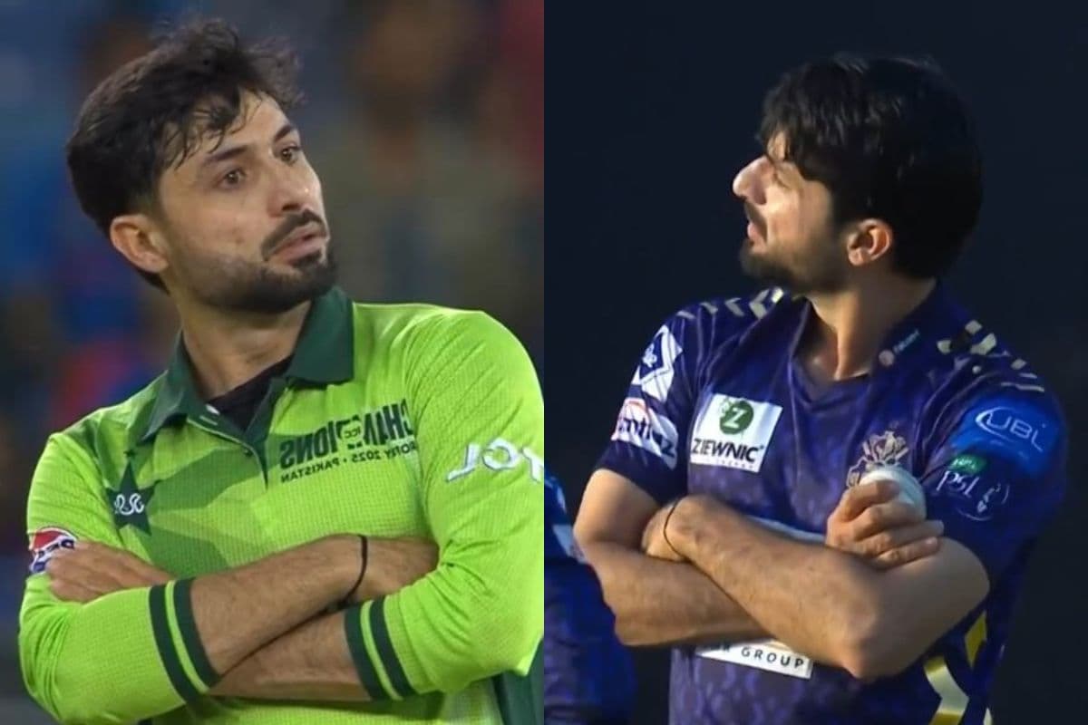 नहीं सुधरे अबरार अहमद, चैंपियंस ट्रॉफी में शुभमन गिल, अब पीएसएल में फिर वही रिएक्शन, Video