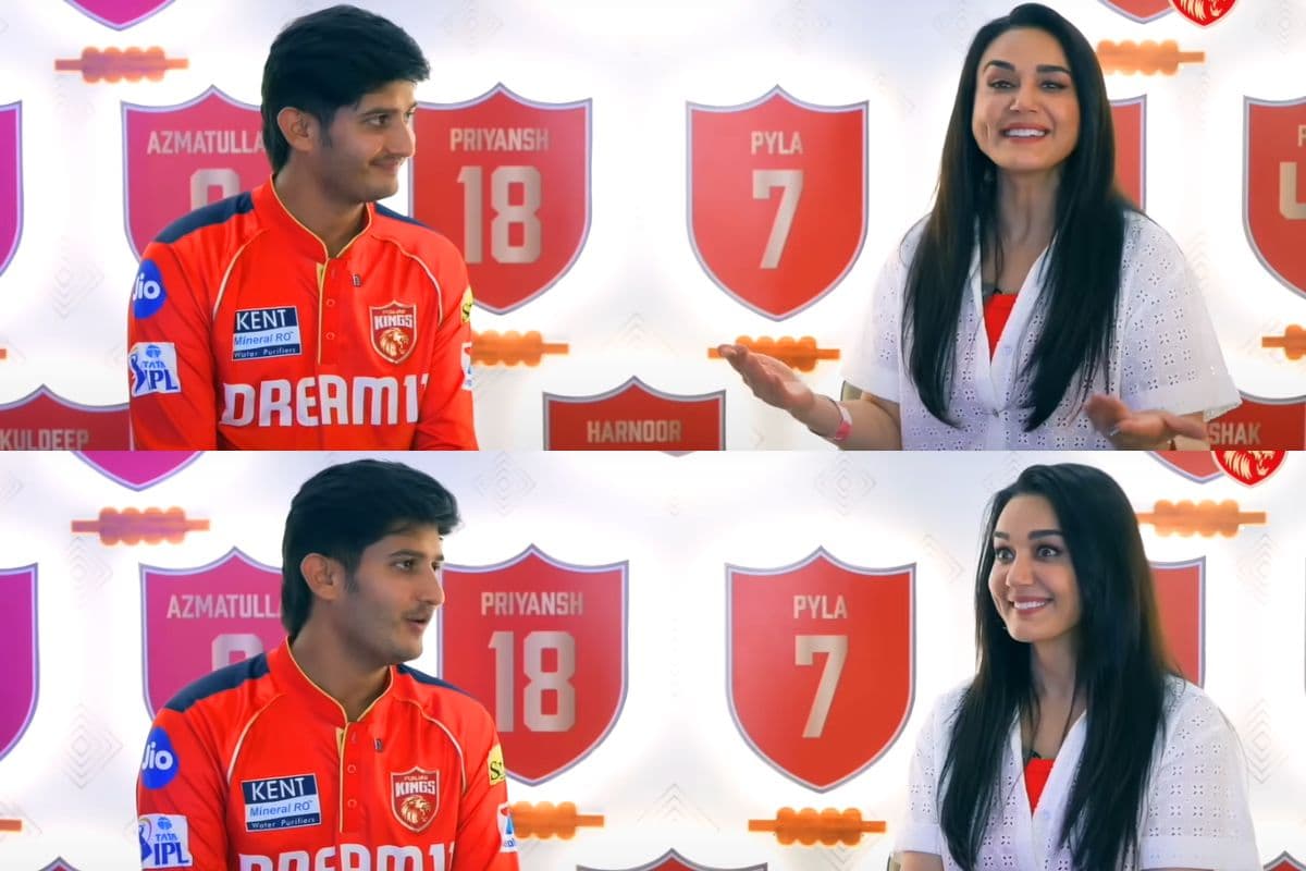 पहली मुलाकात में आप... प्रीति जिंटा के सवाल पर प्रियांश का जवाब, शरमा गईं डिंपल गर्ल, देखें Video