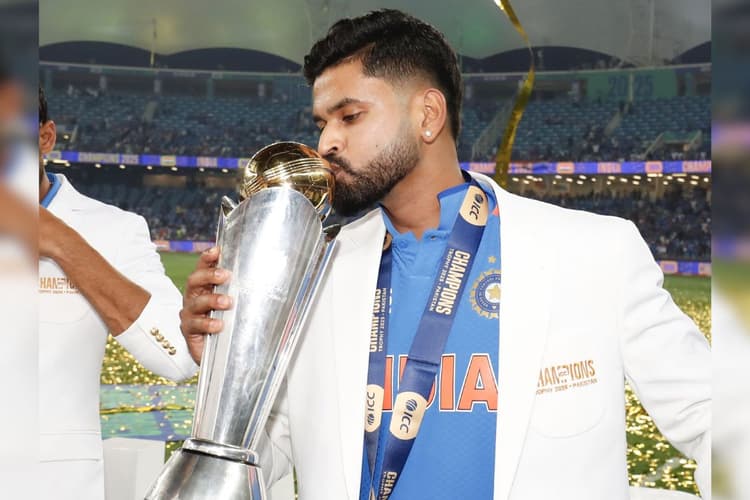 आईपीएल में व्यस्त श्रेयस के लिए आई खुशखबरी, ICC ने इस बड़े पुरस्कार से हुए सम्मानित
