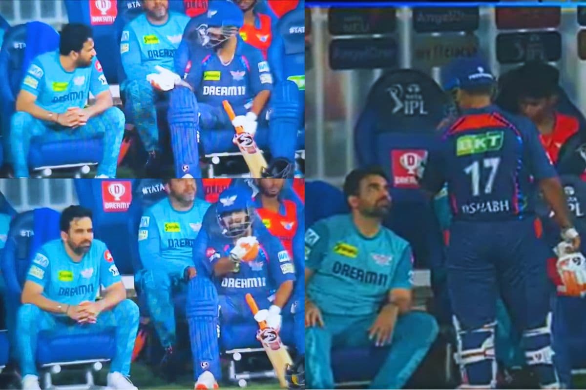 Rishabh Pant and Zaheer Khan in conversation