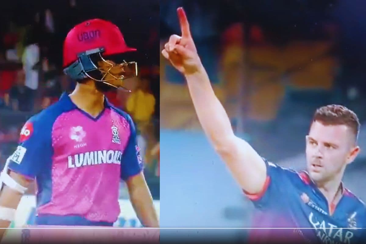 यशस्वी का विकेट और हेजलवुड का रिएक्शन, भड़के जायसवाल ने सुना दी खरी खोटी, देखें वीडियो