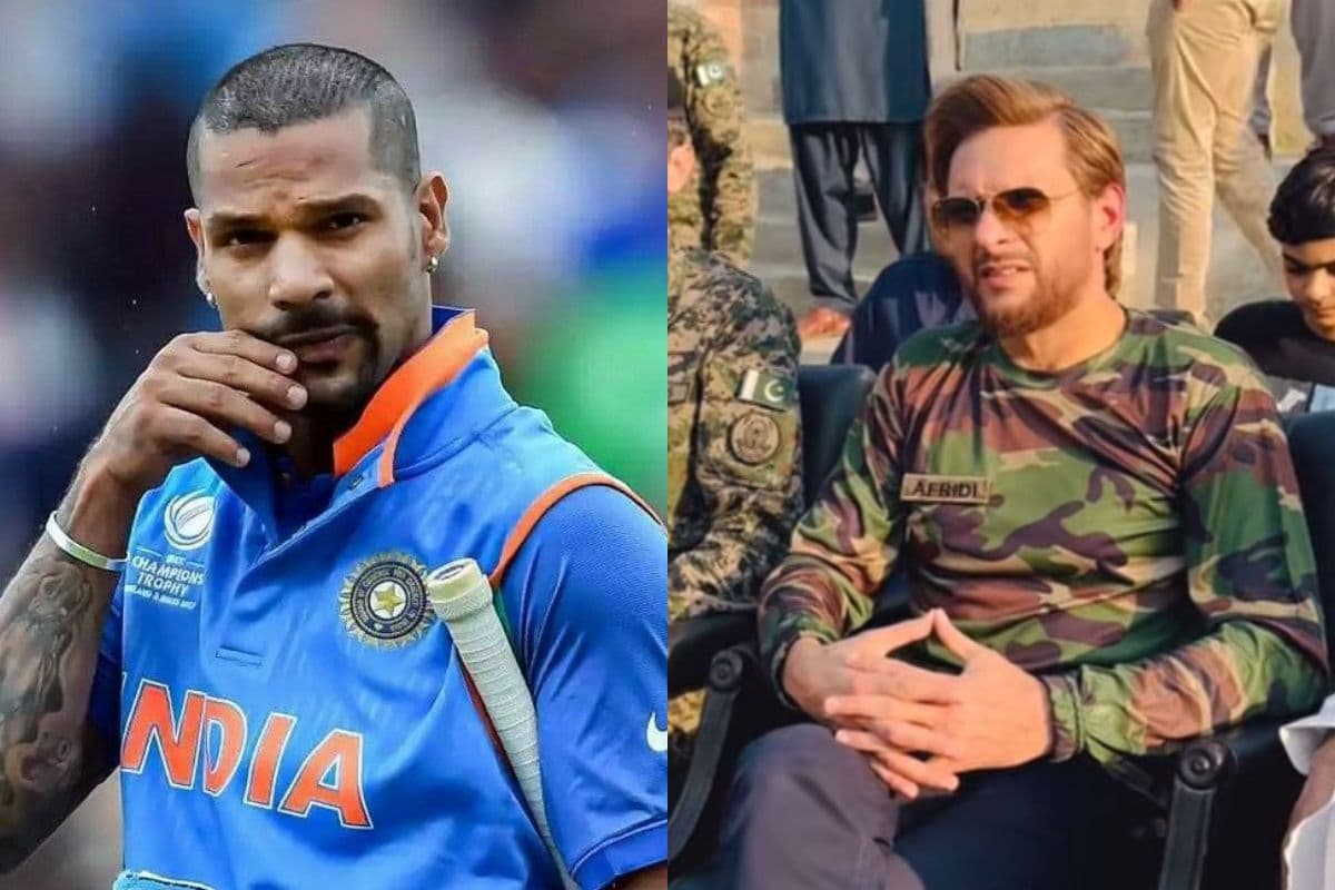 ‘कारगिल में भी...’, शाहिद अफरीदी के बयान पर शिखर धवन का करारा जवाब, इंडियन आर्मी पर किया था भद्दा कमेंट